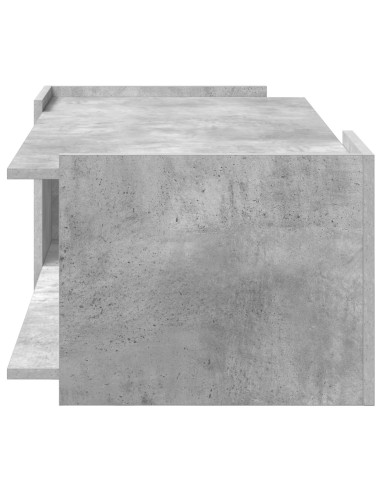 Tavolino da salotto Grigio Cemento 90 x 50 x 33 cm