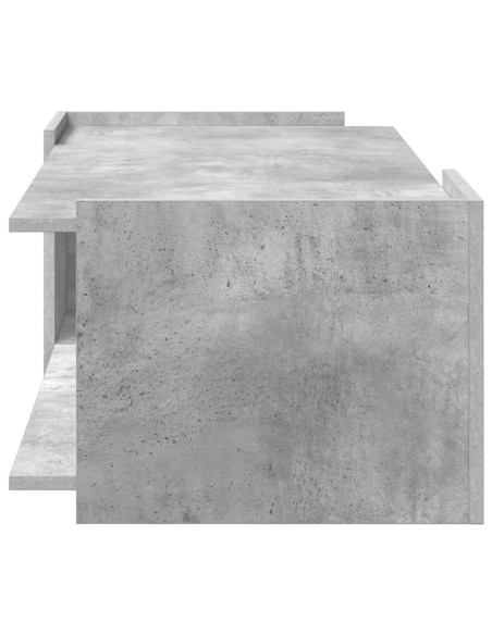Tavolino da salotto Grigio Cemento 90 x 50 x 33 cm