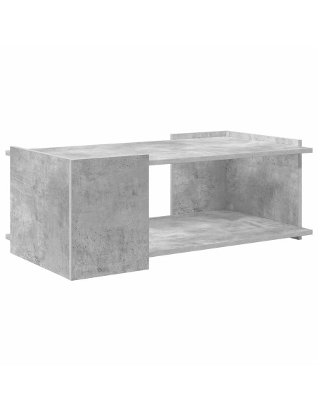 Tavolino da salotto Grigio Cemento 90 x 50 x 33 cm