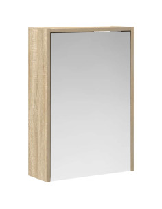 Mobiletto per specchio da bagno Rovere Sonoma 43 x 16 x 62.5 cm 2
