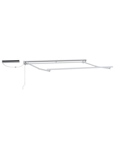 Tettuccio Elettrico Retrattile Marrone 3,5 x 2,5 m