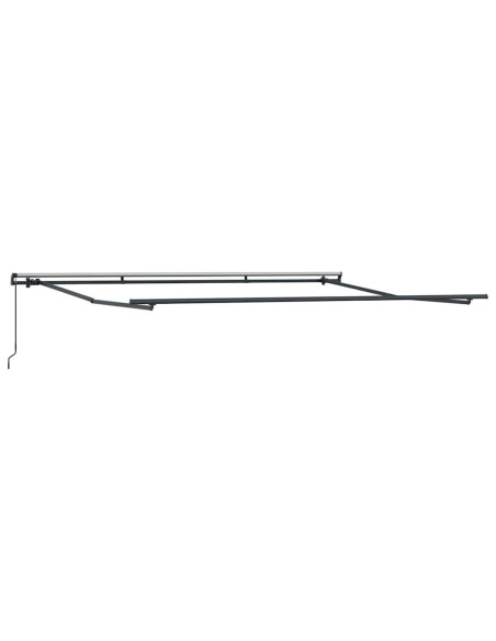 Tenda Retrattile Verde e Bianco 400 × 300 cm