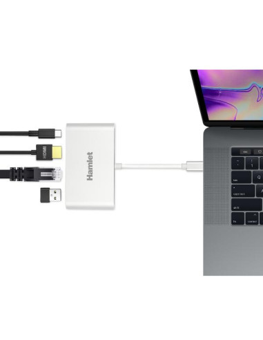 DOCKING USB-C TO HDMI+LAN+USB 3.0