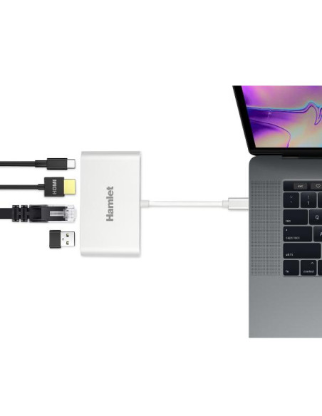 DOCKING USB-C TO HDMI+LAN+USB 3.0