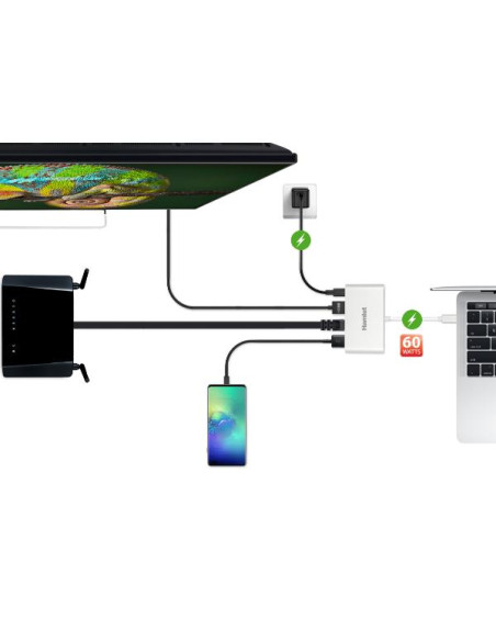 DOCKING USB-C TO HDMI+LAN+USB 3.0