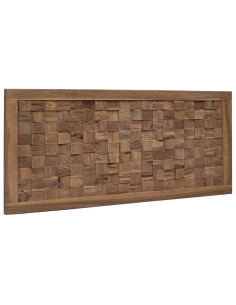 Testiera Naturale 100 cm Legno di teak solido 2