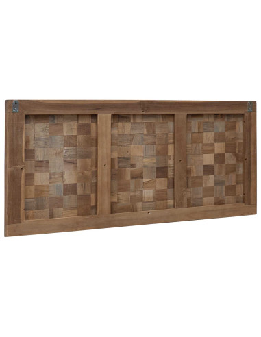 Testiera Naturale 100 cm Legno di teak solido