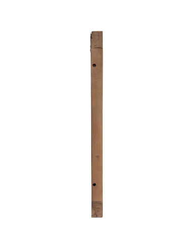 Testiera Naturale 120 cm Legno di teak solido