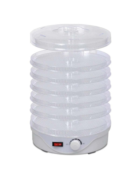 Essiccatore Alimentare Rotondo con 6 Vassoi 250 W