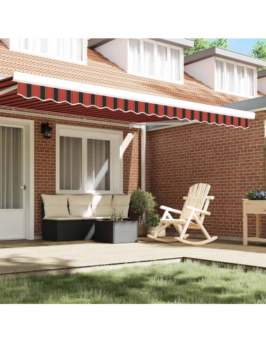 Tenda a Braccio Multicolore 430 x 20 cm Tela