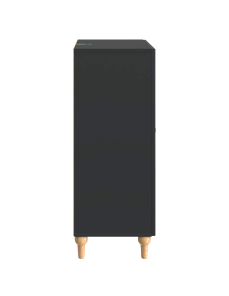 Credenza Nero 66 x 34,5 x 90 cm Legno ingegnerizzato
