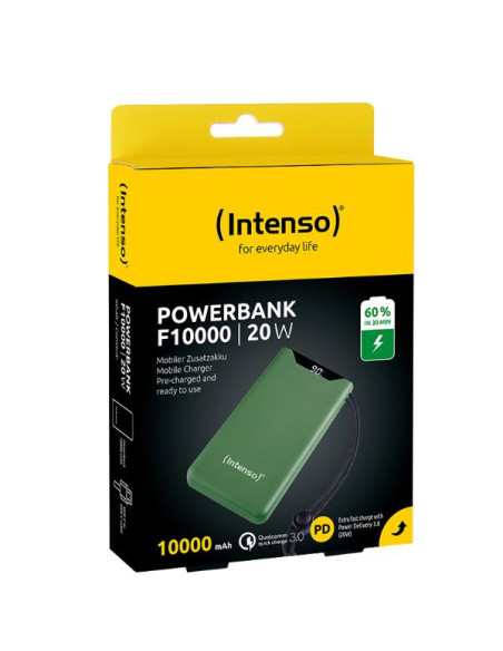 POWER BANK F10000 GREEN