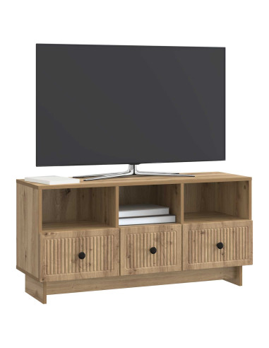 Mobile TV con cassetto Rovere Artigianale 102 x 34,5 x 50 cm