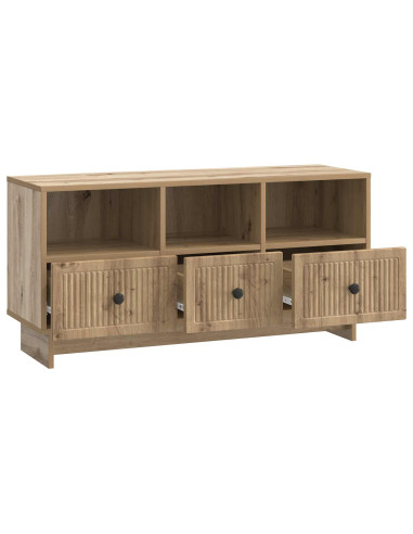 Mobile TV con cassetto Rovere Artigianale 102 x 34,5 x 50 cm