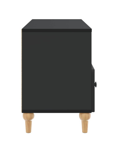 Mobile TV Nero 102 x 34,5 x 50 cm Legno ingegnerizzato