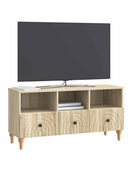 Mobile TV Rovere Sonoma 102 x 34,5 x 50 cm Legno ingegnerizzato