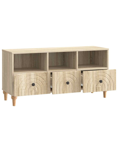 Mobile TV Rovere Sonoma 102 x 34,5 x 50 cm Legno ingegnerizzato