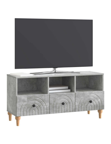 Mobile TV Grigio Cemento 102 x 34,5 x 50 cm