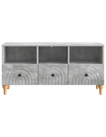 Mobile TV Grigio Cemento 102 x 34,5 x 50 cm