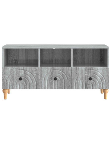 Mobile TV Sonoma grigia 102 x 34,5 x 50 cm Legno ingegnerizzato