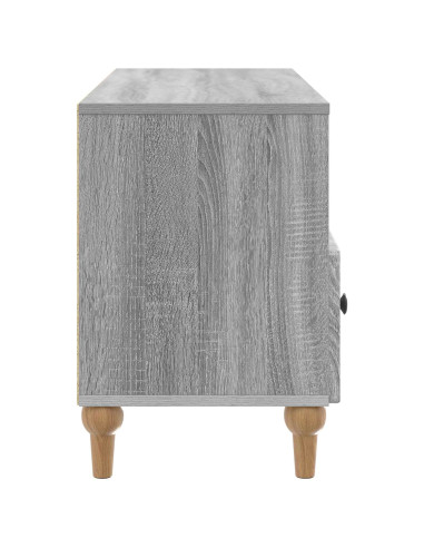 Mobile TV Sonoma grigia 102 x 34,5 x 50 cm Legno ingegnerizzato