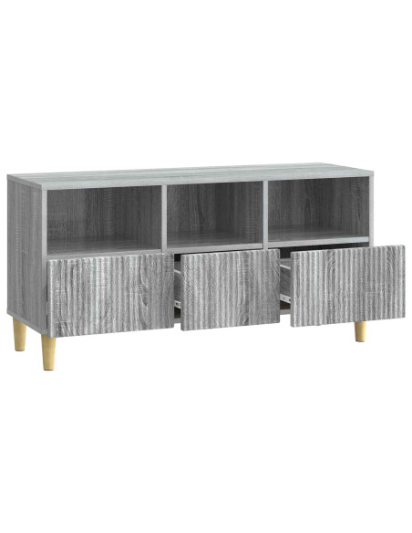 Mobile TV Grigio Sonoma 102 x 34,5 x 50 cm Legno ingegnerizzato