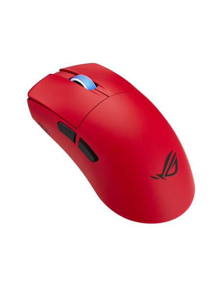 ASUS ROG Harpe II Ace RED mouse Gaming Mano destra RF Wireless + Bluetooth + USB Type-A Ottico 42000 DPI