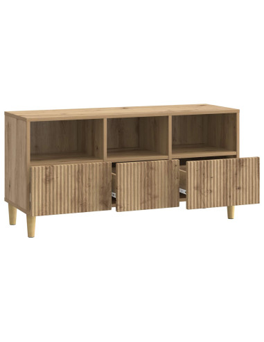 Mobile TV con cassetto Rovere Artigianale 102 x 34,5 x 50 cm