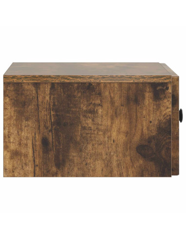 Armadio da Notte con cassetto Rovere Fumo 49 x 34,5 x 20 cm