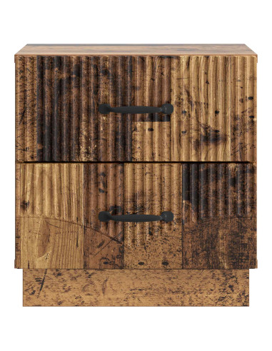 Armadio da Notte con cassetto Legno antico 43 x 34,5 x 44,5 cm