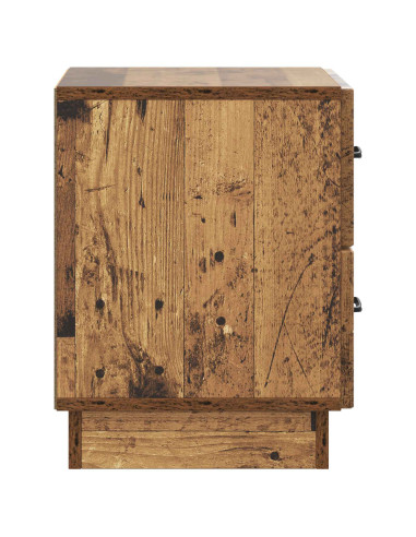 Armadio da Notte con cassetto Legno antico 43 x 34,5 x 44,5 cm
