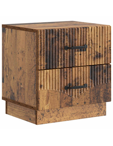 Armadio da Notte 2 pcs Legno antico 43 x 34,5 x 44,5 cm