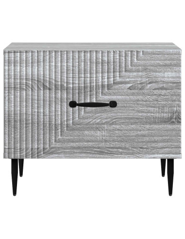 Tavolino da salotto con cassetto Grigio Sonoma 49 x 50 x 40 cm