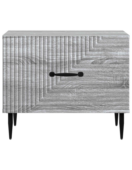 Tavolino da salotto con cassetto Grigio Sonoma 49 x 50 x 40 cm