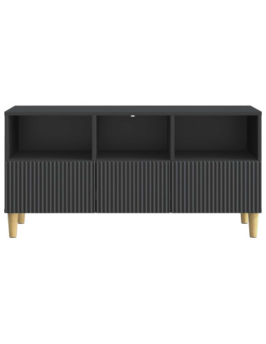 Mobile TV Nero 102 x 34,5 x 50 cm Legno ingegnerizzato