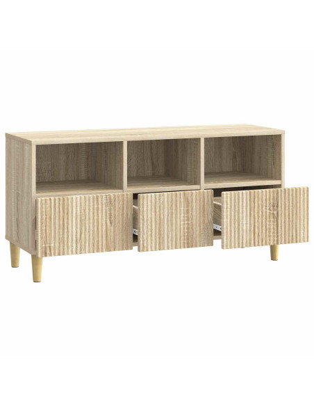 Mobile TV Rovere Sonoma 102 x 34,5 x 50 cm Legno ingegnerizzato