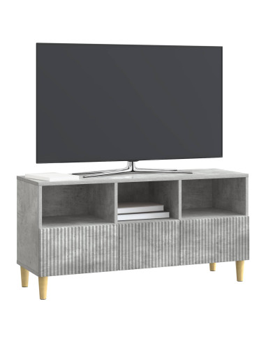 Mobile TV con cassetto Grigio Cemento 102 x 34,5 x 50 cm