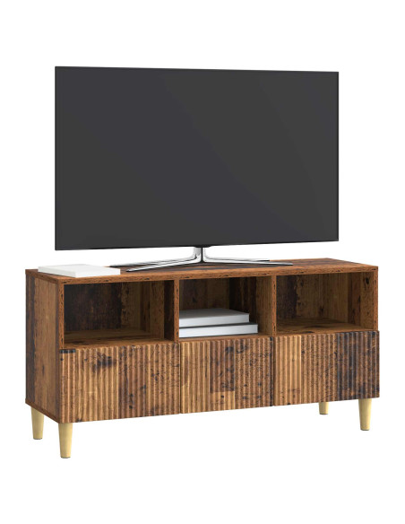 Mobile TV Legno antico 102 x 34,5 x 50 cm Legno ingegnerizzato