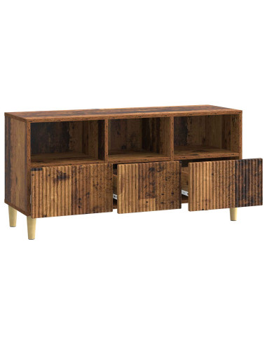 Mobile TV Legno antico 102 x 34,5 x 50 cm Legno ingegnerizzato