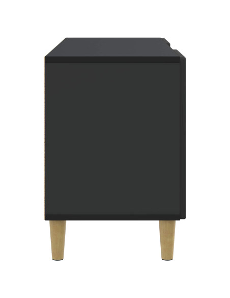 Mobile TV Nero 102 x 34,5 x 50 cm Legno ingegnerizzato