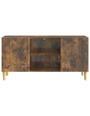 Mobile TV Rovere Fumo 102 x 34,5 x 50 cm Legno ingegnerizzato