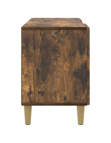 Mobile TV Rovere Fumo 102 x 34,5 x 50 cm Legno ingegnerizzato