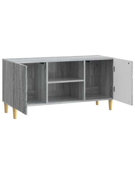 Mobile TV Grigio Sonoma 102 x 34,5 x 50 cm Legno ingegnerizzato