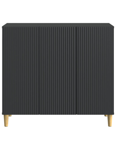 Credenza Nero 89 x 34,5 x 80 cm Legno ingegnerizzato