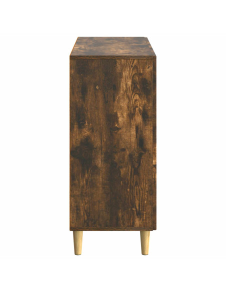 Credenza Rovere Fumo 89 x 34,5 x 80 cm Legno ingegnerizzato