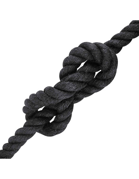 Corda di Juta 40 Nero 100% juta Tossa