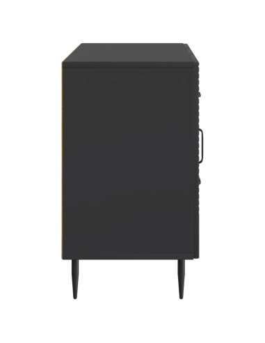 Credenza Nero 89 x 34,5 x 60 cm Legno ingegnerizzato