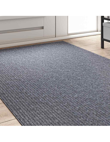 Runner in Moquette Grigio chiaro 100 x 300 cm Tessuto