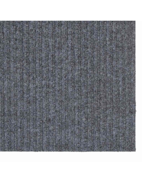 Runner in Moquette Grigio chiaro 100 x 300 cm Tessuto