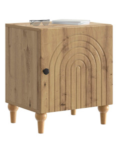 Armadio da Notte 2 pcs Rovere Artigianale 43 x 34,5 x 50 cm 2